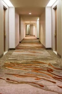 Luxury 5 Star Corridor Hotel Lobby Axminster Carpet