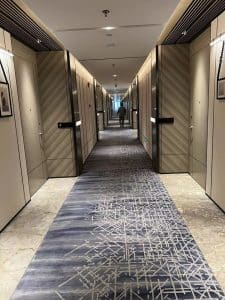 Luxury 5 Star Corridor Hotel Lobby Axminster Carpet