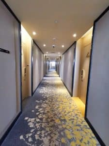 Luxury 5 Star Corridor Hotel Lobby Axminster Carpet