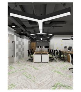 Premium 100% Solution-Dyed Nylon 6 Carpet Tiles