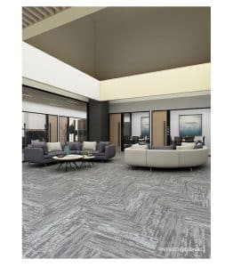 Premium 100% Solution-Dyed Nylon 6 Carpet Tiles