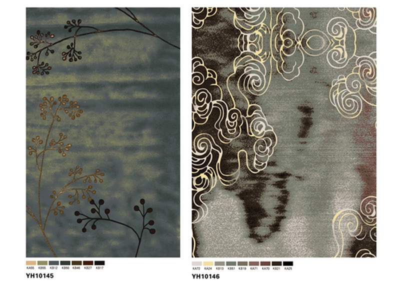 Printed Carpet For Guest Room