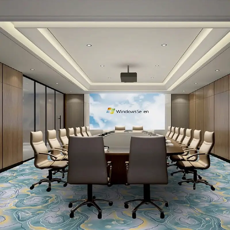 Axminster carpet for conference rooms