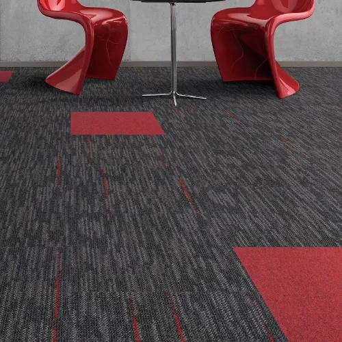Multi-level Loop Nylon Carpet Tile 50*50cm