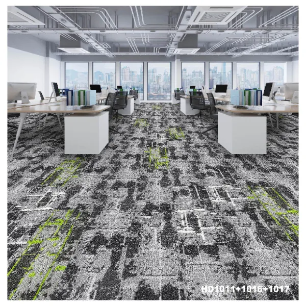 New environmentally friendly materials carpet tile