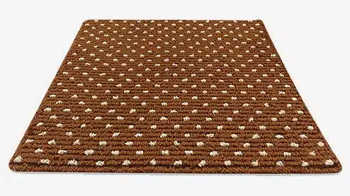 Nylon aircraft carpet sample swatch, custom color aviation floor covering