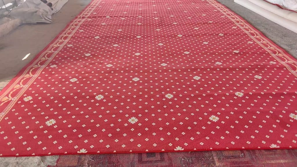 Bespoke Nylon Printed Broadloom: Sacred Spaces Reimagined