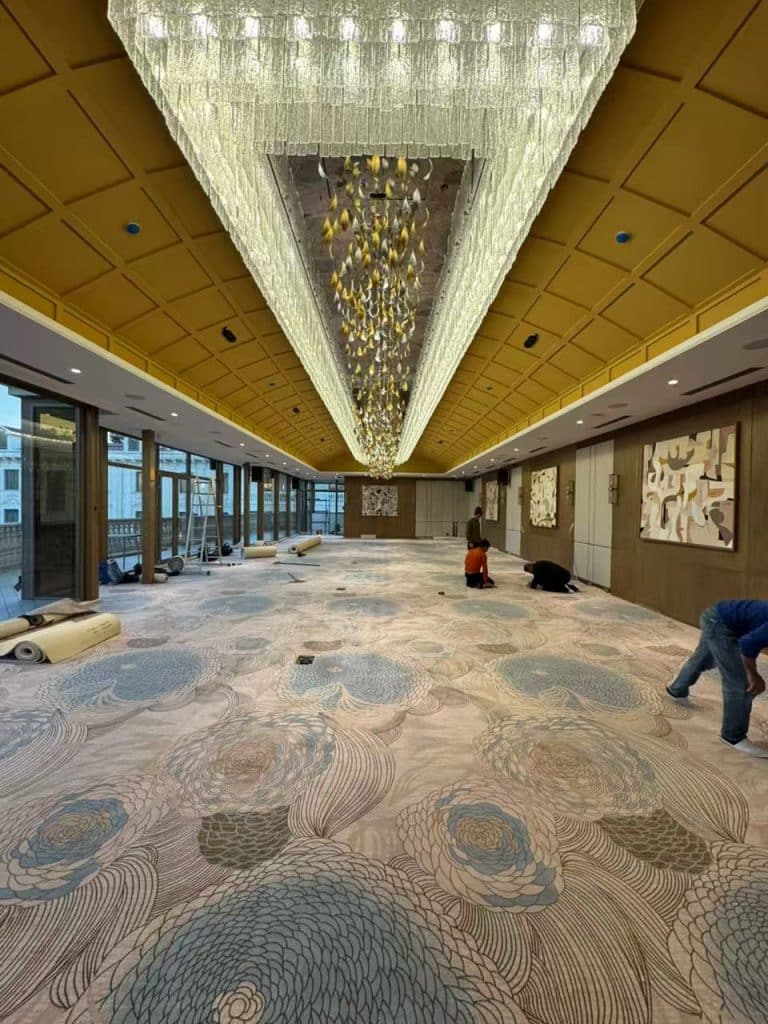 Durable Hospitality Printed Carpet For Event Ballrooms and Banquet Halls