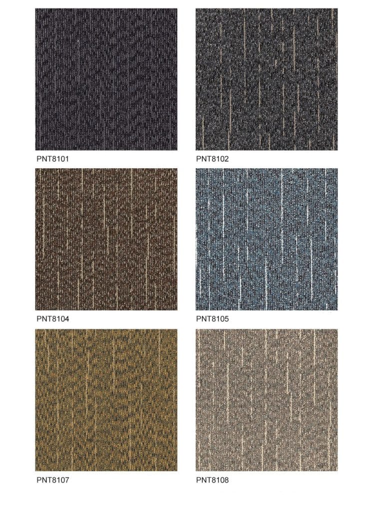 open plan office carpet flooring solution with acoustic performance