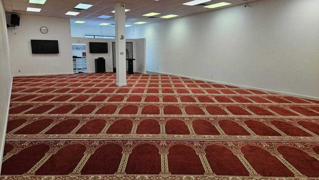 Premium Nylon Printed Broadloom Carpet for Mosque & Prayer Halls