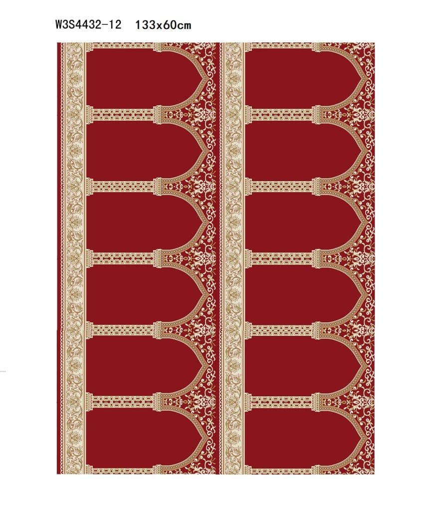 Premium Nylon Printed Broadloom Carpet for Mosque & Prayer Halls