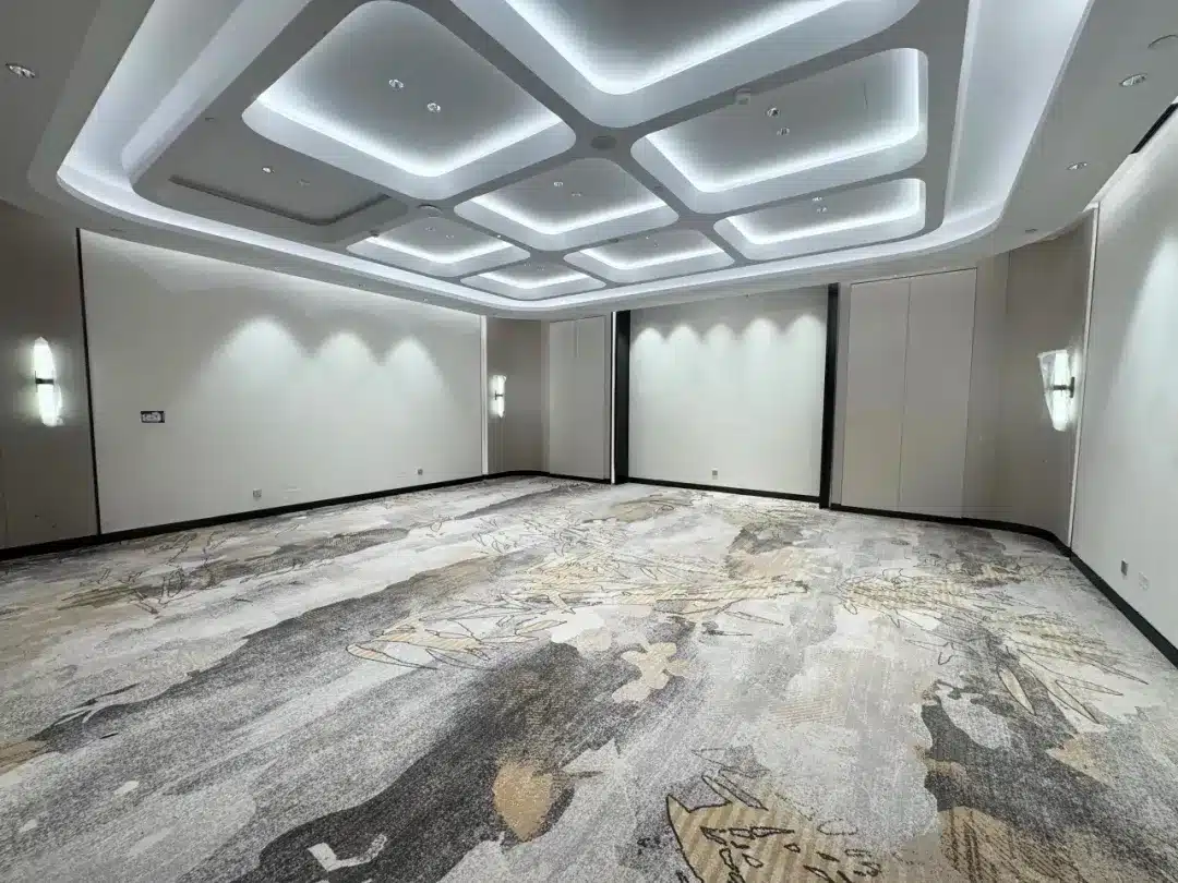 Axminster Hospitality Carpet Fire-Retardant & Soundproof for Grand Ballrooms