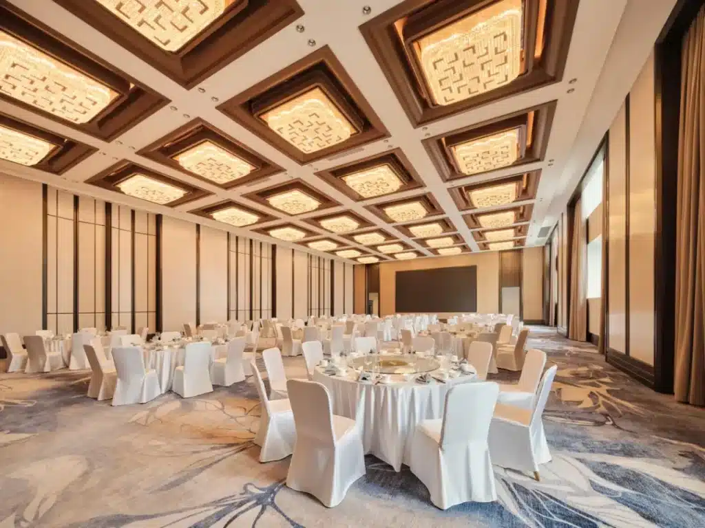 Anti-Fray Axminster Hotel Carpet for Banquet Halls and Reception Areas