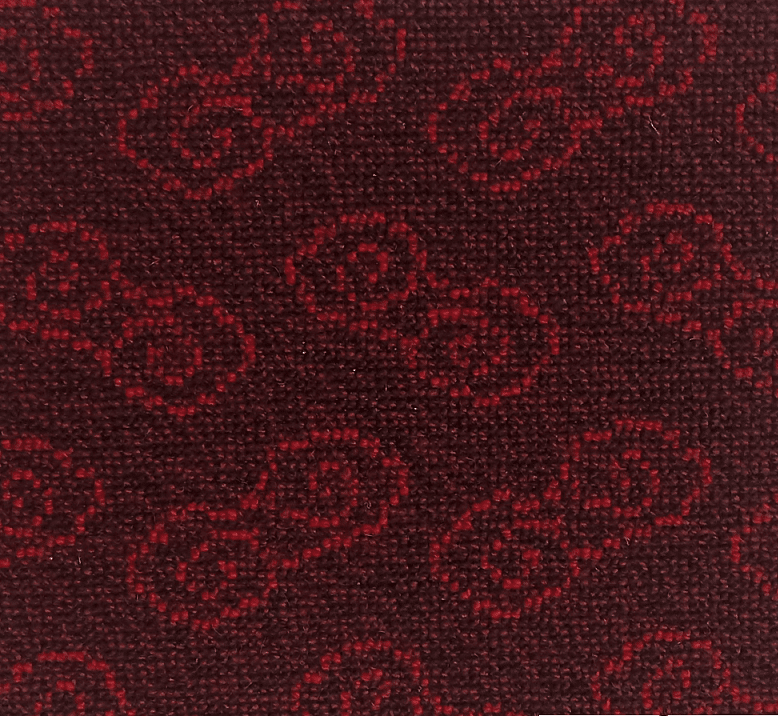 Rolls of finished aircraft carpet in factory, custom aviation carpet bulk supply