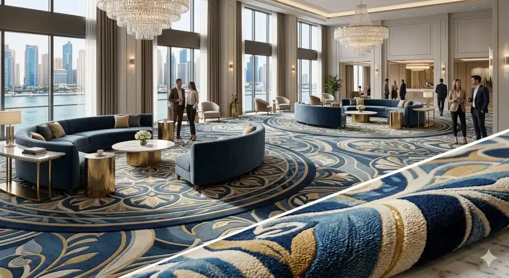 bespoke hand tufted carpet solution