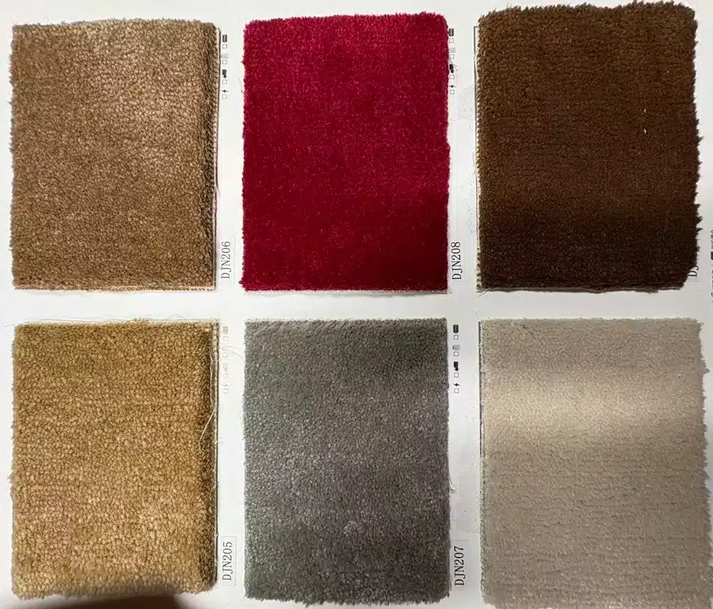 Stain-Resistant Solution-Dyed PET Polyester Carpet