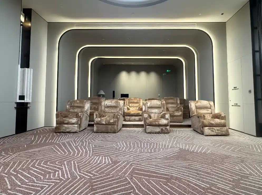 Premium hospitality carpet flooring solution for DoubleTree by Hilton Changsha