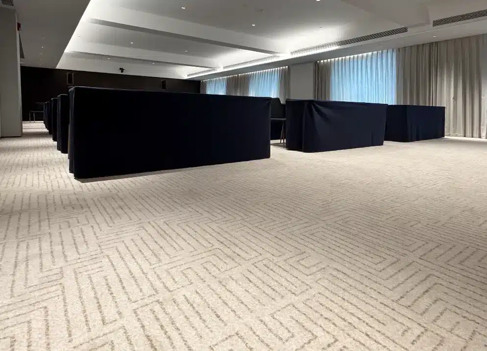 Premium hospitality carpet flooring solution for DoubleTree by Hilton Changsha