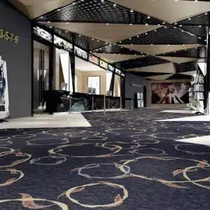 Hand Tufted Cinema Carpet Manufacturer | Premium Acoustic Carpet for Movie Theaters