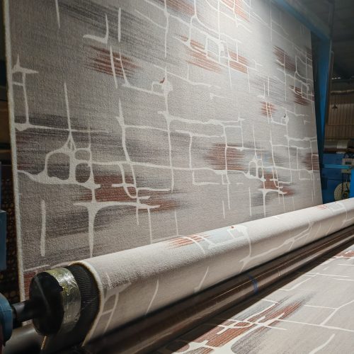 Custom Printed Broadloom Carpet for Modern Office Flooring