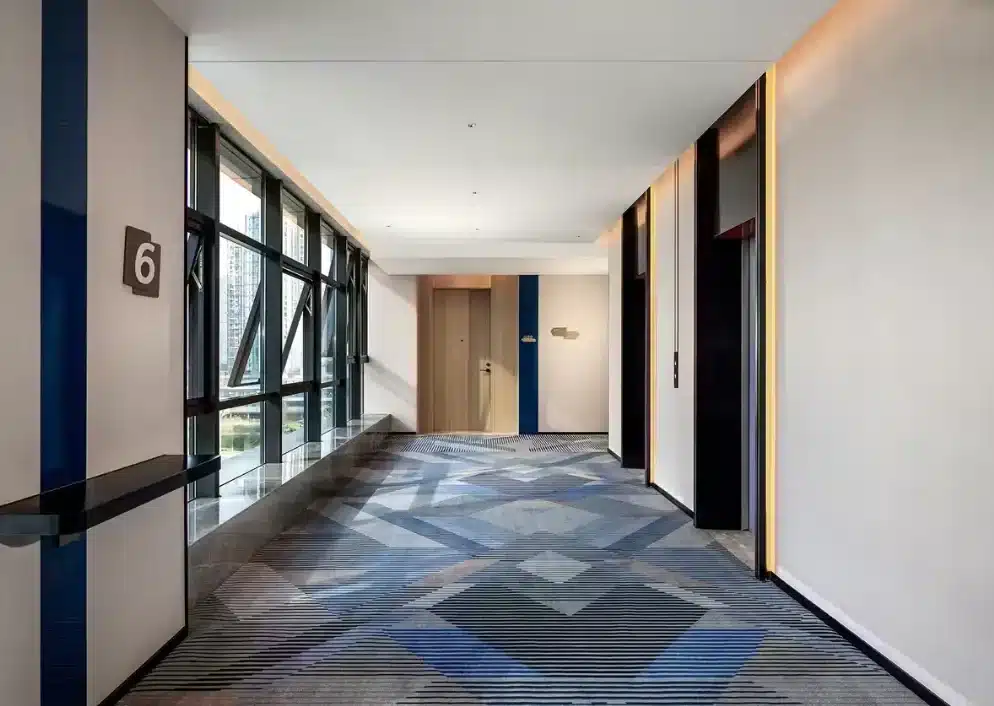Custom Axminster carpet for Holiday Inn Express Chengdu