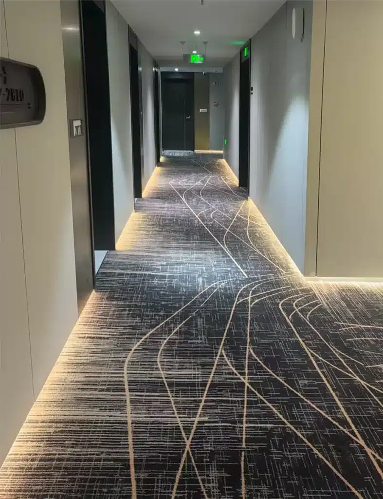 QIANQIAO commercial carpet solution for hospitality projects