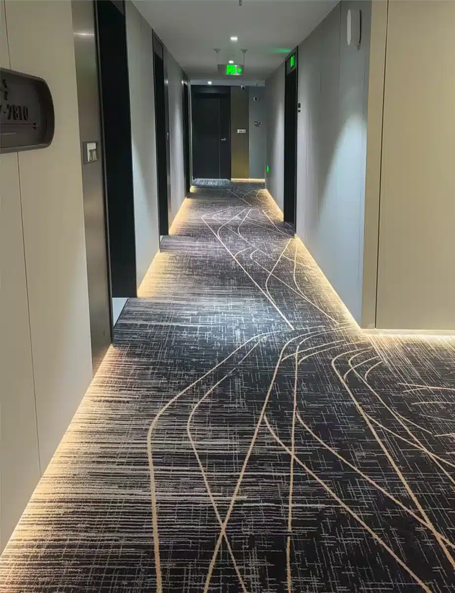 QIANQIAO commercial carpet solution for hospitality projects