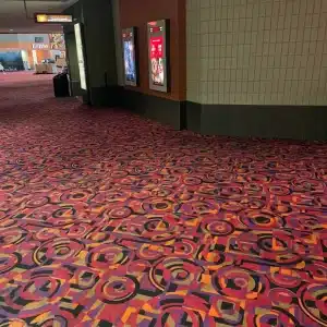 Commercial Cinema Carpet Roll | Durable Nylon Movie Theater Flooring